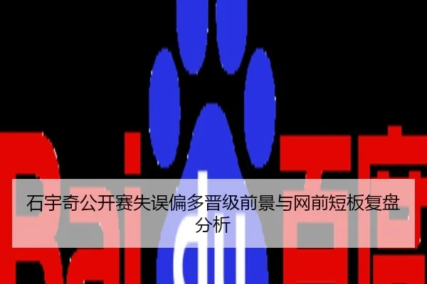 石宇奇公开赛失误偏多晋级前景与网前短板复盘分析